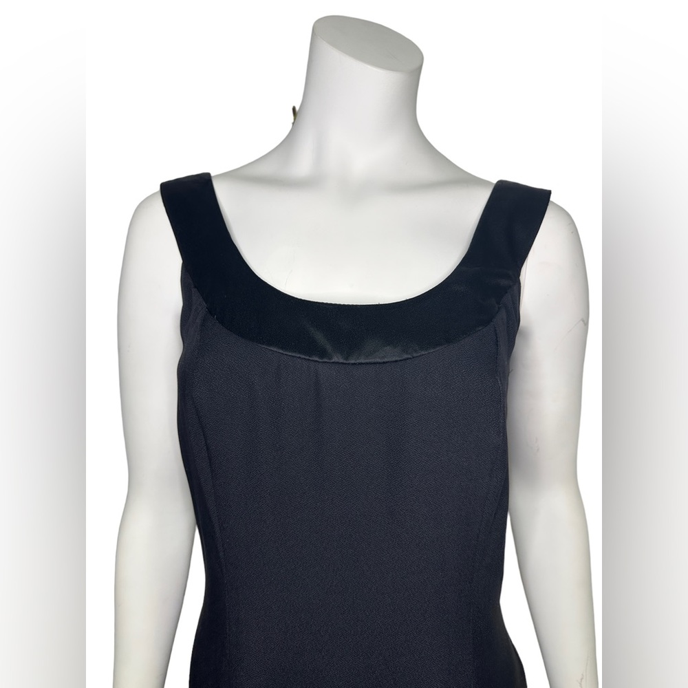 Hollywood Nites Vintage Classic Black Gown fits‎ a sz 4/6 Women’s - Picture 2 of 9